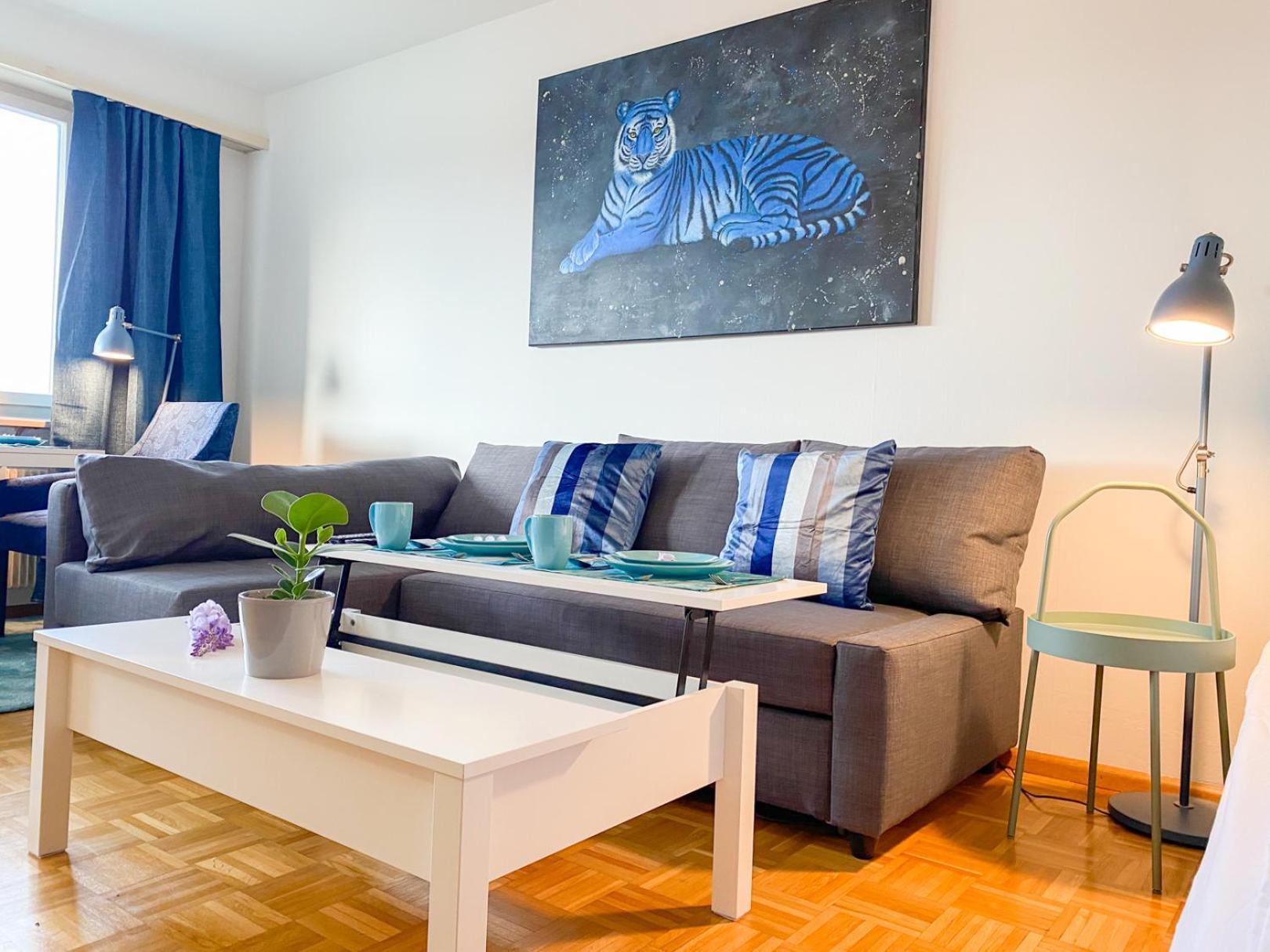 Special Blue Tiger Apartment Basel, Messe Kleinbasel 10-Star Eksteriør bilde