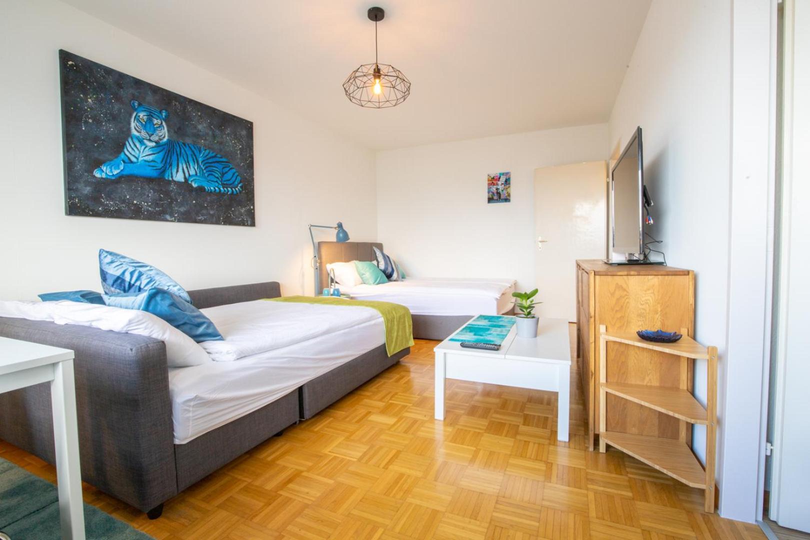Special Blue Tiger Apartment Basel, Messe Kleinbasel 10-Star Eksteriør bilde